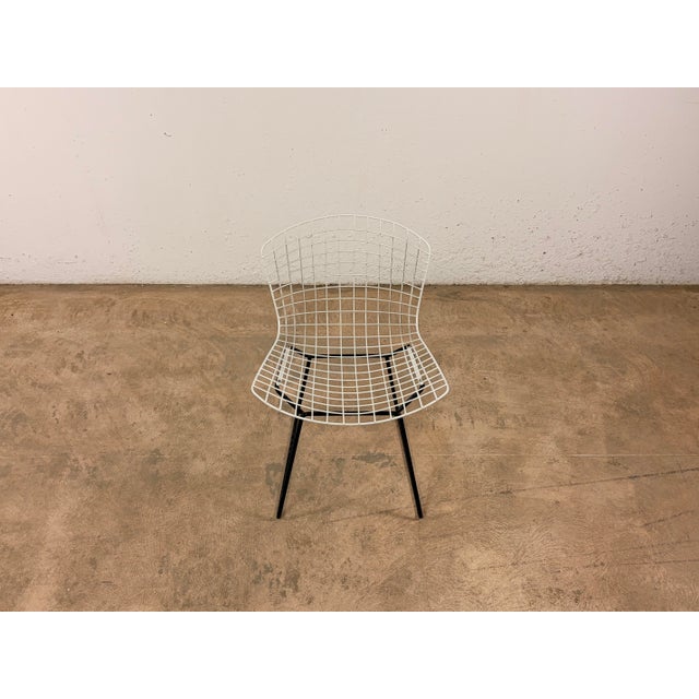 Side Chair by Harry Bertoia for Knoll International, 1980s For Sale - Image 9 of 14