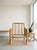 Italian Mid-Century Modern Indian Cane and Bamboo Lounge Chair For Sale - Image 4 of 4