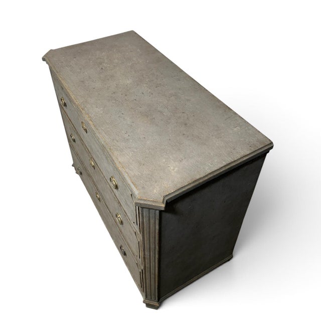Gustavian Style Chest of Drawers For Sale - Image 6 of 8
