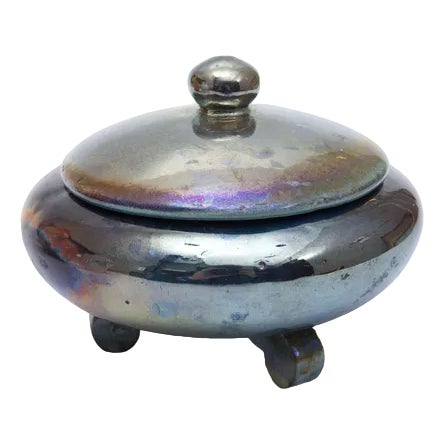 Ceramic Container with Lid For Sale