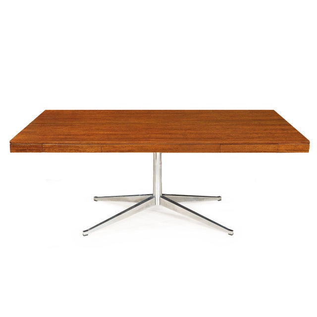 Executive Partner Table by Florece Knoll, 1960s For Sale - Image 11 of 11