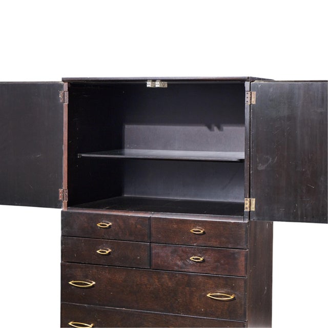 Heywood Wakefield Contessa Mid Century Armoire For Sale In Chicago - Image 6 of 9