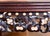 This is a lovely Vintage Chinese Dark Cherry Rosewood Mother of Pearl Inlay Low Alter Table. Circa 1930-40. Excellent...