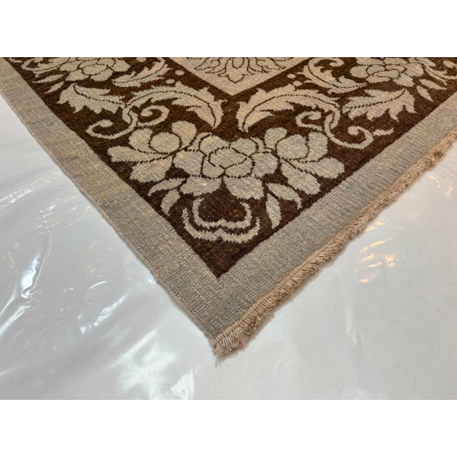 1990s Oushak Carpet , 10'6" X 14'5" For Sale - Image 5 of 5