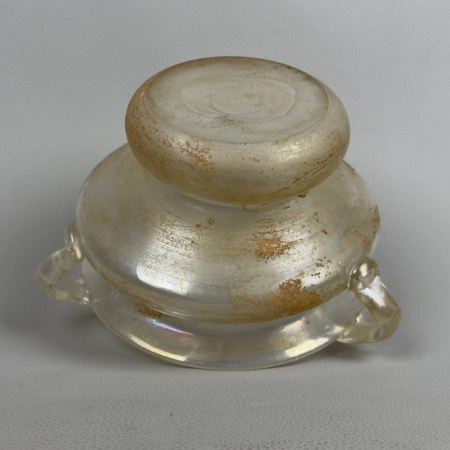 Scavo Vase in Iridescent Murano Glass from Seguso Vetri D'Arte, 1950s For Sale - Image 6 of 11