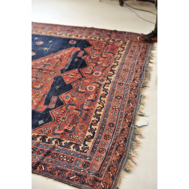 Textile Antique True Kelleh Nomadic Karabagh Rug, 7.2 x 17.4 For Sale - Image 7 of 11