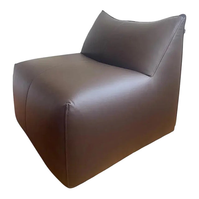 1970s Vintage Le Bambole Lounge Chair, Design Mario Bellini for B&b Italia, Newly Upholstered For Sale