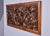 Large Early 20th Century Intricately Hand Carved Walnut Panel For Sale - Image 9 of 11