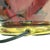 Maison Le Dauphin Vintage Maison Dauphin Red Ceramic & Brass Table Lamp For Sale - Image 4 of 4