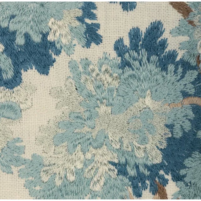 ⭐️ Ships Within 2 Days On the Front: Designer Linen Fabric On the Back: Ivory Linen Fabric Fabric Content: 100% Linen...