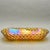 Mid-Century Modern Vintage Indiana Glass Marigold Carnival Glass Oval Celery Dish With Lattice Diamond Pattern For Sale - Image 3 of 8