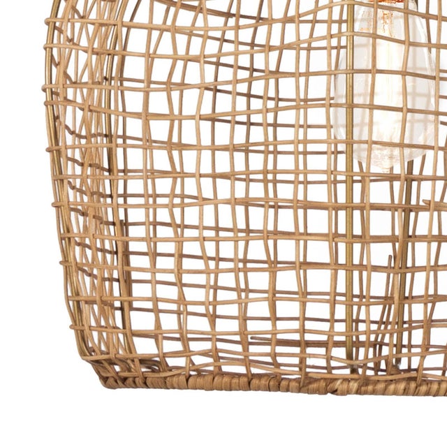 Selene Basket Pendant, Small For Sale - Image 4 of 6
