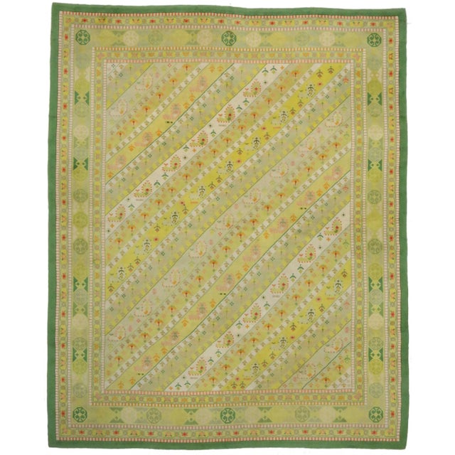 Vintage Spanish Rug - 12'01 X 14'11 For Sale In Dallas - Image 6 of 6