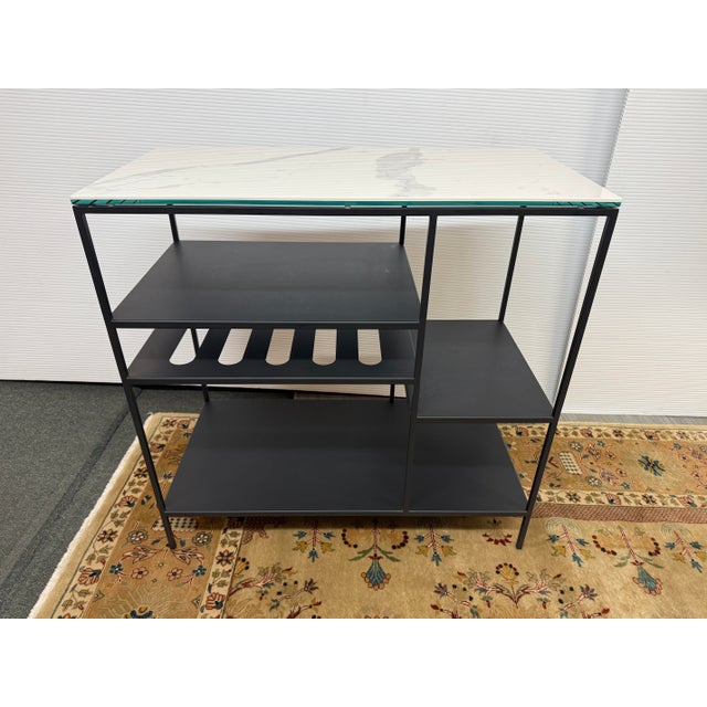 Design Plus Gallery presents the Bowen Counter Table with Wine Shelf from Room & Board. The Bowen counter table is a...