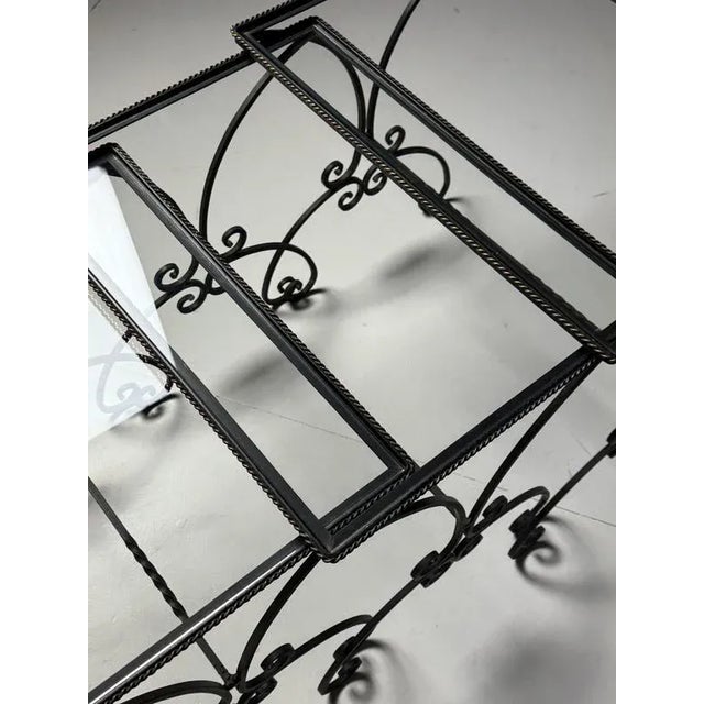 Metal Nesting Tables, Set of 3 For Sale - Image 18 of 18