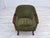 Norwegian Armchair in Green Furniture Fabric and Teak Wood, 1970s For Sale - Image 16 of 18