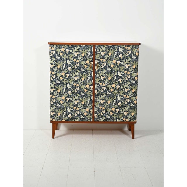 Scandinavian Upholstered Cabinet, 1950s For Sale - Image 13 of 13