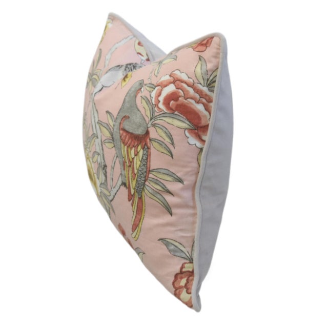 Thibaut Thibaut Floral/Birds Giselle Feather/Down Pillow For Sale - Image 4 of 6