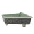Celadon Mid-Century Japanese Studio Pottery Brutalist Ikebana Planter in Celadon Stoneware For Sale - Image 8 of 16