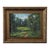 1970 European Post-Impressionist Oil Landscape “Old Park”, Framed For Sale