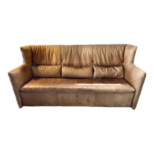 1960s Vintage Gerard Van Den Berg for Montis Leather Sofa