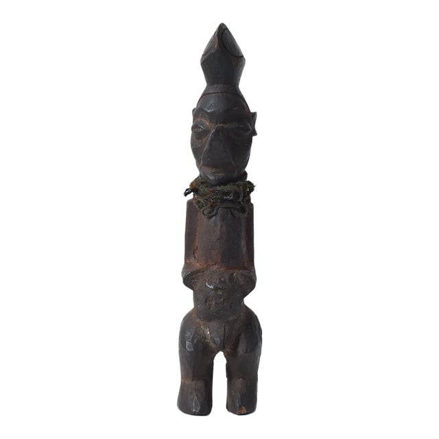 Early 20th Century Yaka Miniature Fetish Figure For Sale