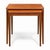 A beautifully designed mid-century teak nest of three tables by Richard Hornby, showcasing the refined craftsmanship and...