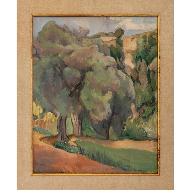 Abraham Adolphe Milich (Polish/French, 1884-1964) Attributed, Forest Landscape Scene, Oil on Canvas, early 20th century,...
