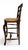 Wood French Country Rush Seat Bar Stools - Set of 3 For Sale - Image 7 of 13
