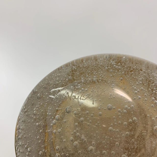 Glass Vase by Pavel Vajsetjl for Leerdam, 2005 For Sale - Image 7 of 10