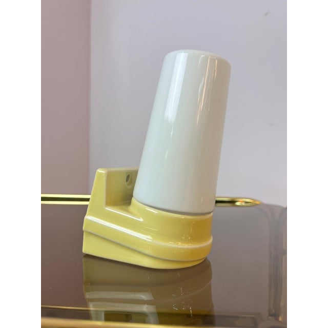 Yellow Wall Lamp by Sigvard Bernadotte for Ifö For Sale - Image 11 of 11