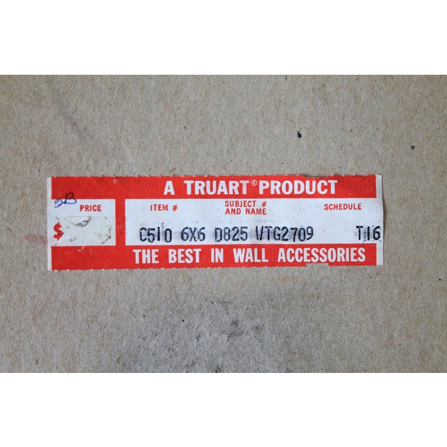 Framed Vintage Silhouette Art Pieces - A Pair For Sale - Image 12 of 12