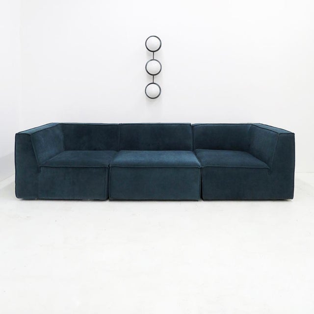 Wonderful contemporary seat-scape modules ‘Dane’ by Sofa Company, Denmark, designed and produced in 2020 with ‘Danny Dusty...