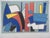 Alberto Magnelli (1888-1971) Blue Composition Original color lithograph On heavy paper, 46 x 31 cm (approx. 18 x 12...