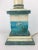 This English traditional style wood column lamp features a pair of swans painted on the base. Bring a feeling of whimsy...
