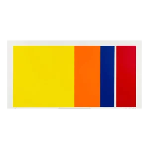 1981 Jay Rosenblum Abstract Modern Serigraph 'Groove'