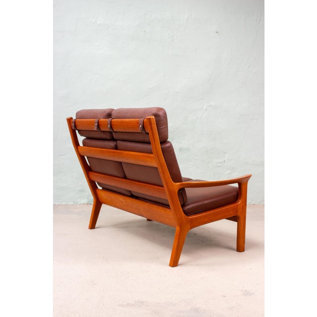 1960s Vintage Danish Teak Sofa by Juul Kristensen, 1960s For Sale - Image 5 of 18