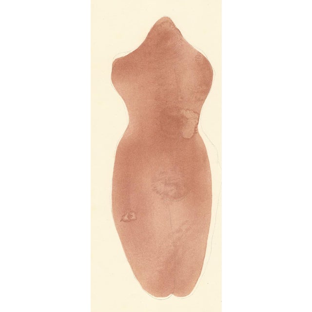 Rodin, Nude, Frontispiece of Le Jardin des Supplices, 1902, Original Lithograph For Sale - Image 3 of 8