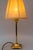 Art Deco Brass Table Lamp with Fabric Shade, Vienna, 1920s For Sale - Image 12 of 17