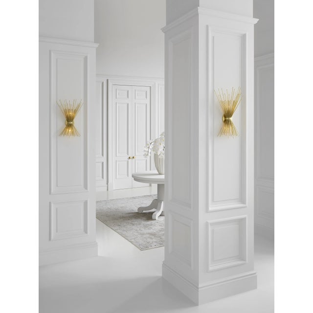 Modern Kelly Wearstler for Visual Comfort Signature Strada Small Sconce in Gild For Sale - Image 3 of 4