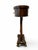 Maitland - Smith Vintage Maitland-Smith Burl Walnut Lyre Accent Table For Sale - Image 4 of 9
