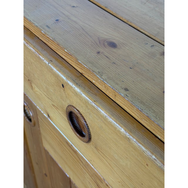 Brown Vintage 1970s Charlotte Perriand Cabinet (Attributed) For Sale - Image 8 of 18