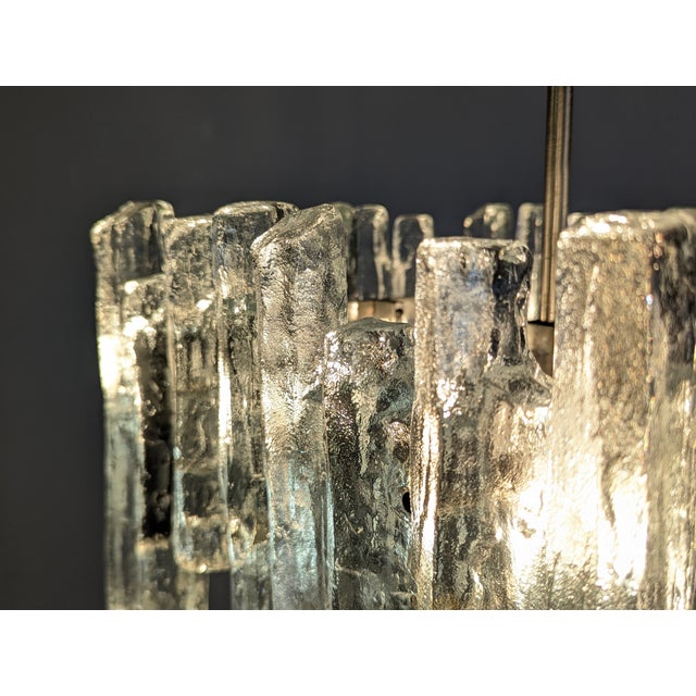Ice Crystal Lamp by Kalmar for J.T. Kalmar, 1970s For Sale - Image 8 of 12