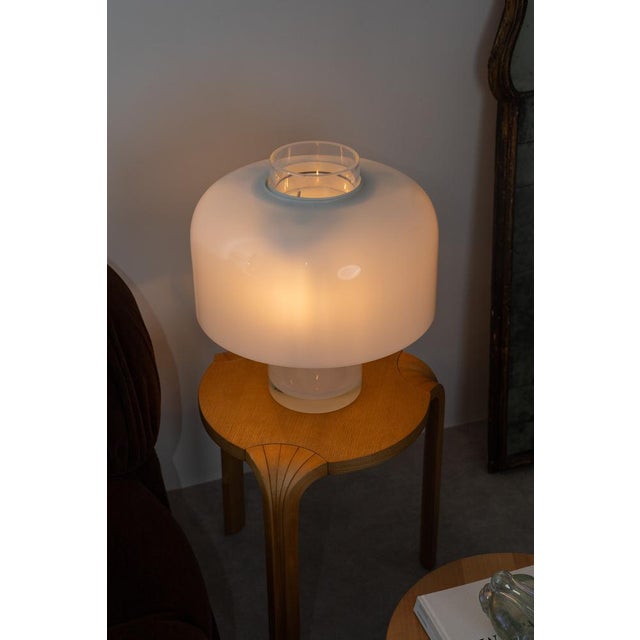 AVMazzega Murano Glass Table Lamp by Carlo Nason for Mazzega, 1960s For Sale - Image 4 of 12