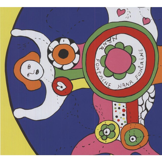 Niki De Saint Phalle Study for Nana Fountain (yellow), 2011 For Sale - Image 4 of 4