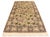 1990s Shabby Chic Pak-Persian Beige/Green Wool Rug - 3'2'' X 5'1'' For Sale - Image 5 of 9