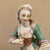 Antique Meissen Porcelain Figurine, Standing Woman With Basket & Dog For Sale - Image 10 of 15