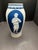 pâte-sur-pâte porcelain cameo vase, a classic decorative ceramic method developed in France during the mid-19th century....