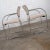 Vintage Modern Dining Armchairs Off White and Chrome by Steelcase - A Pair For Sale - Image 9 of 12