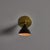 1960s Gino Sarfatti Model #26b Black and Brass Wall Lamp for Arteluce For Sale - Image 11 of 18
